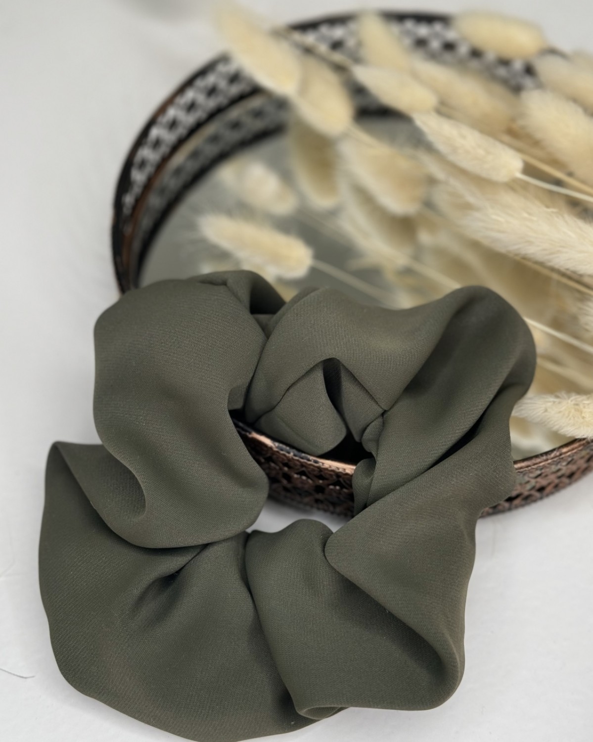Scrunchie Λαδί
