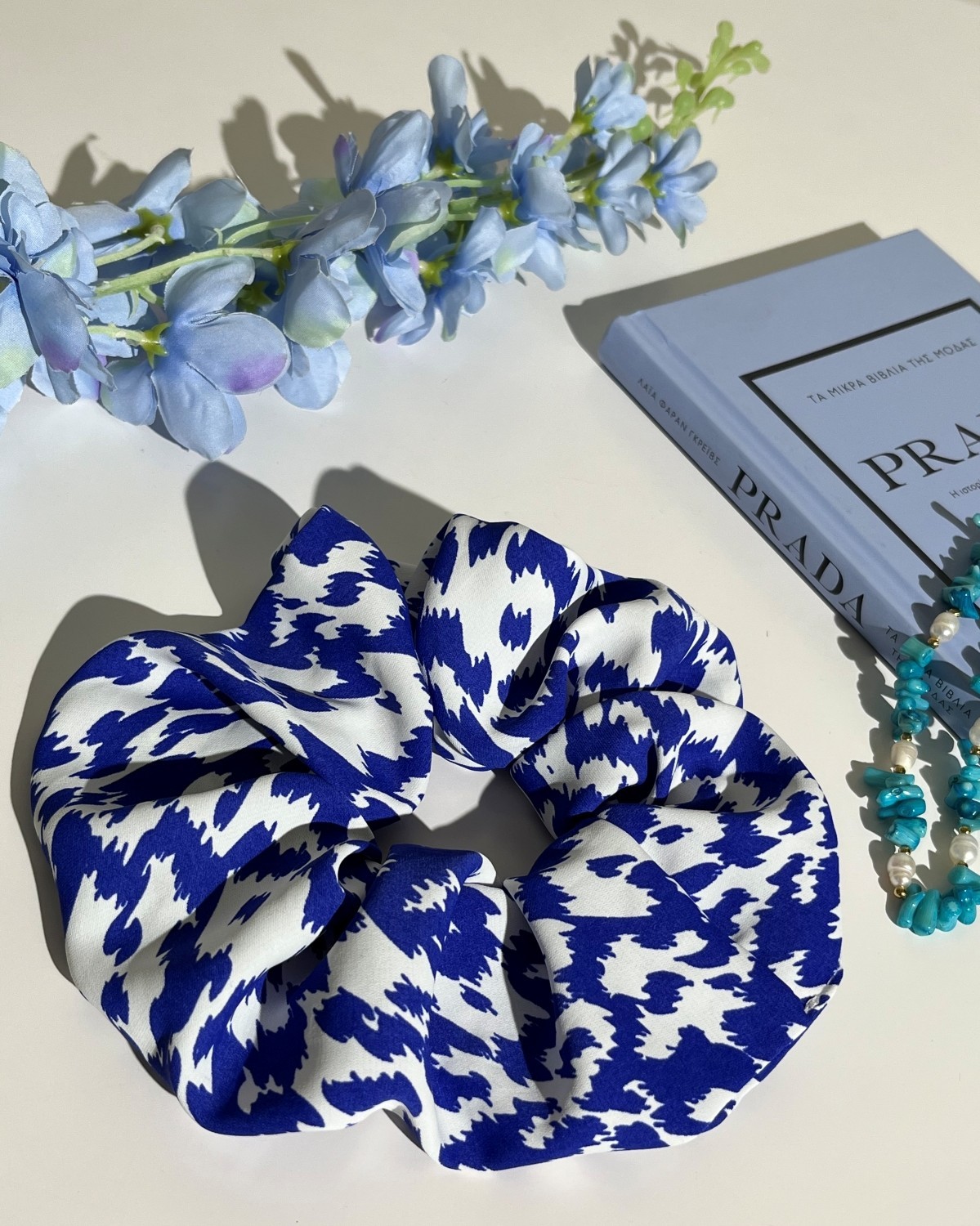 Scrunchie Εμπριμέ Ρουά