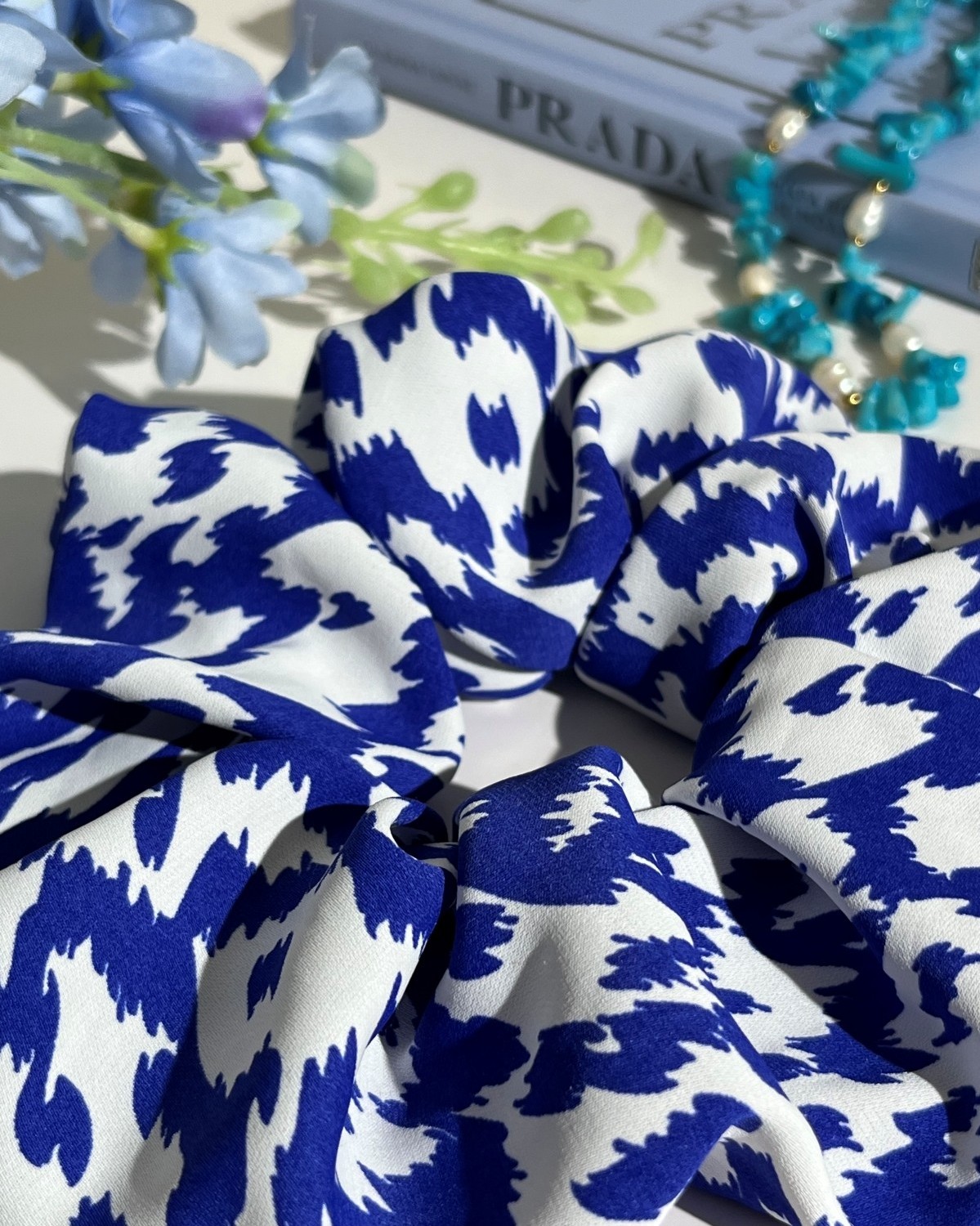 Scrunchie Εμπριμέ Ρουά