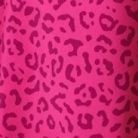 Παντελόνα Με Λάστιχο Animal Print Hot Pink