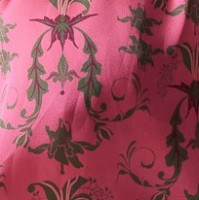 Μπλούζα Με Δέσιμο Μπροστά Σατέν Φλοράλ Πράσινο-Ροζ