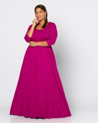 Monaco Dress, kolor jasny fioletowy