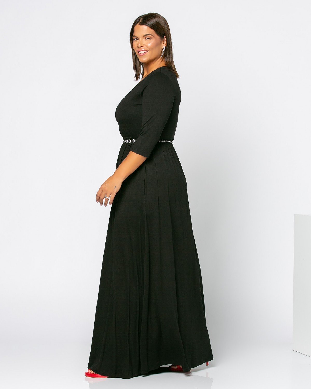 Monaco Dress, kolor czarny