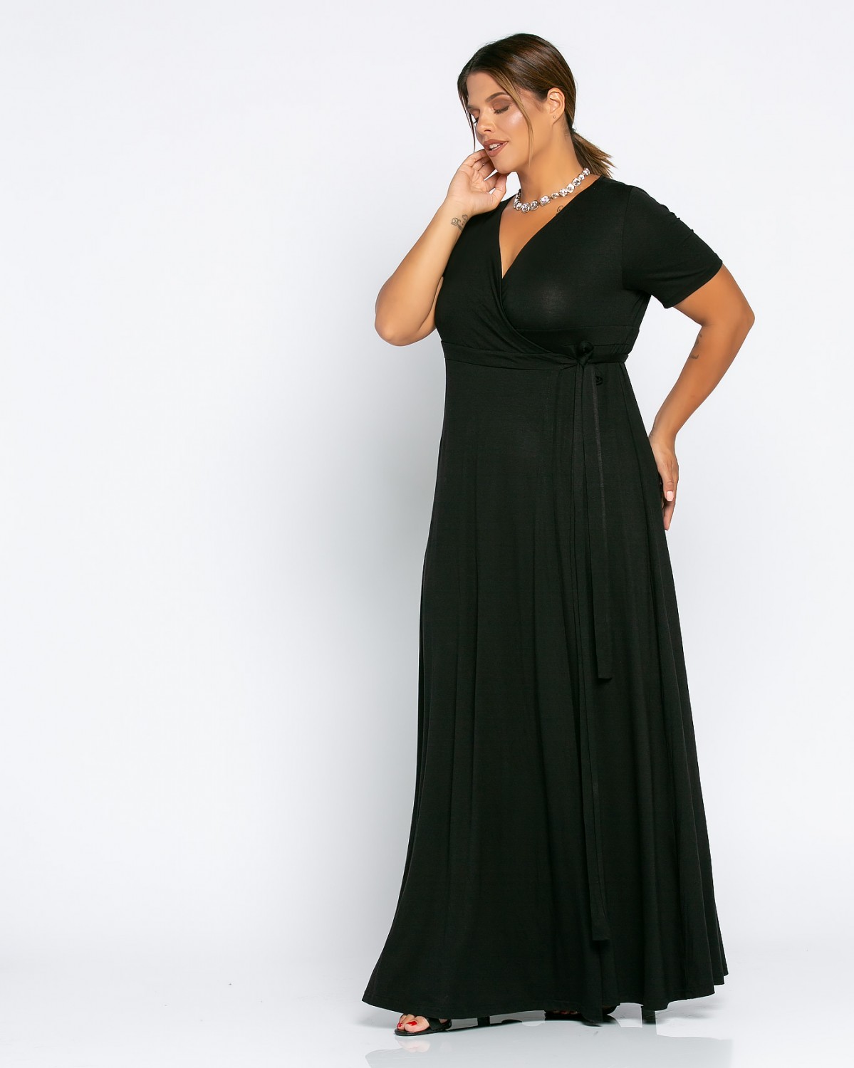 Salvadore Dress, kolor czarny