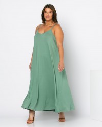 Havana Dress, kolor green olive