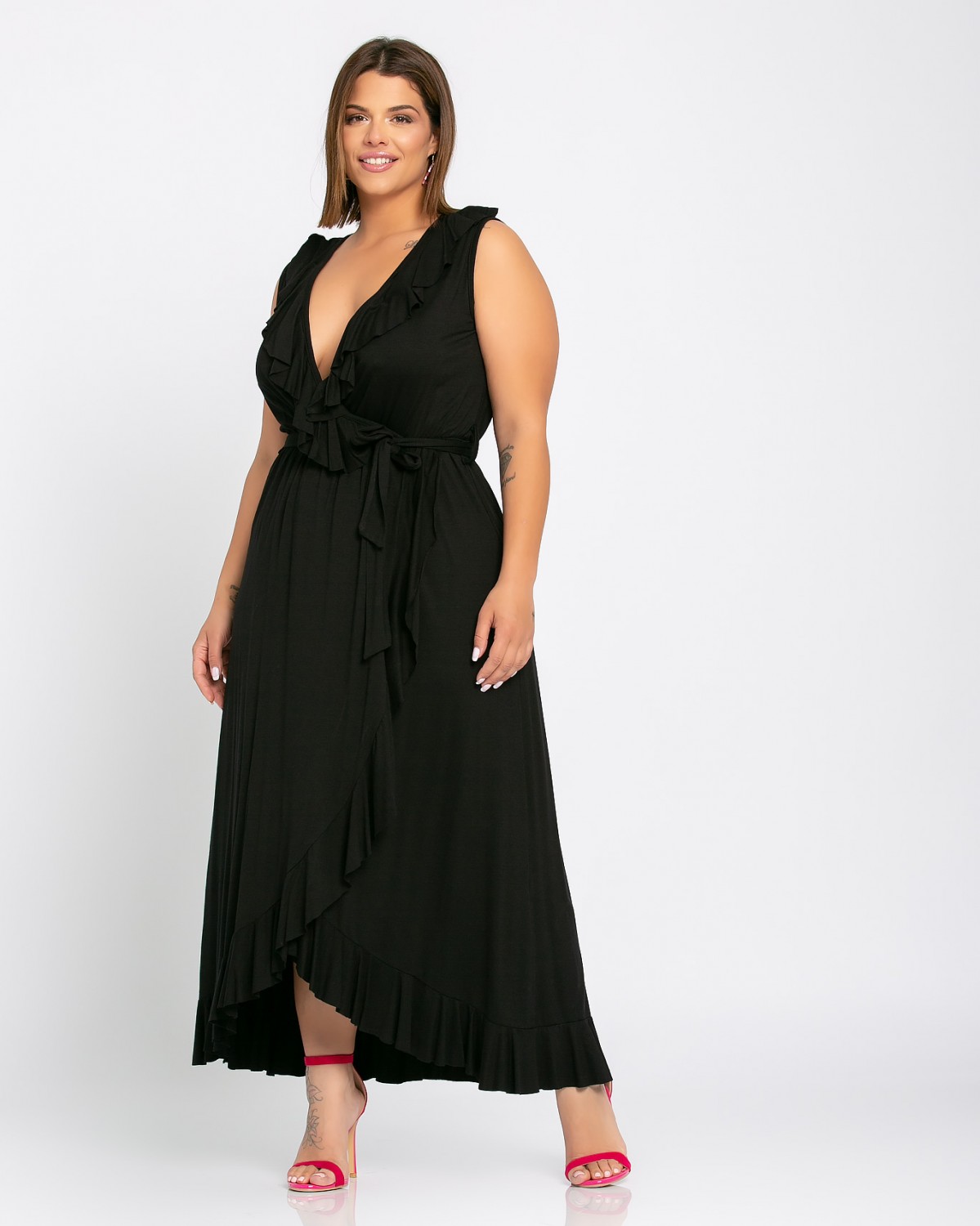 Toulouze Dress, kolor czarny