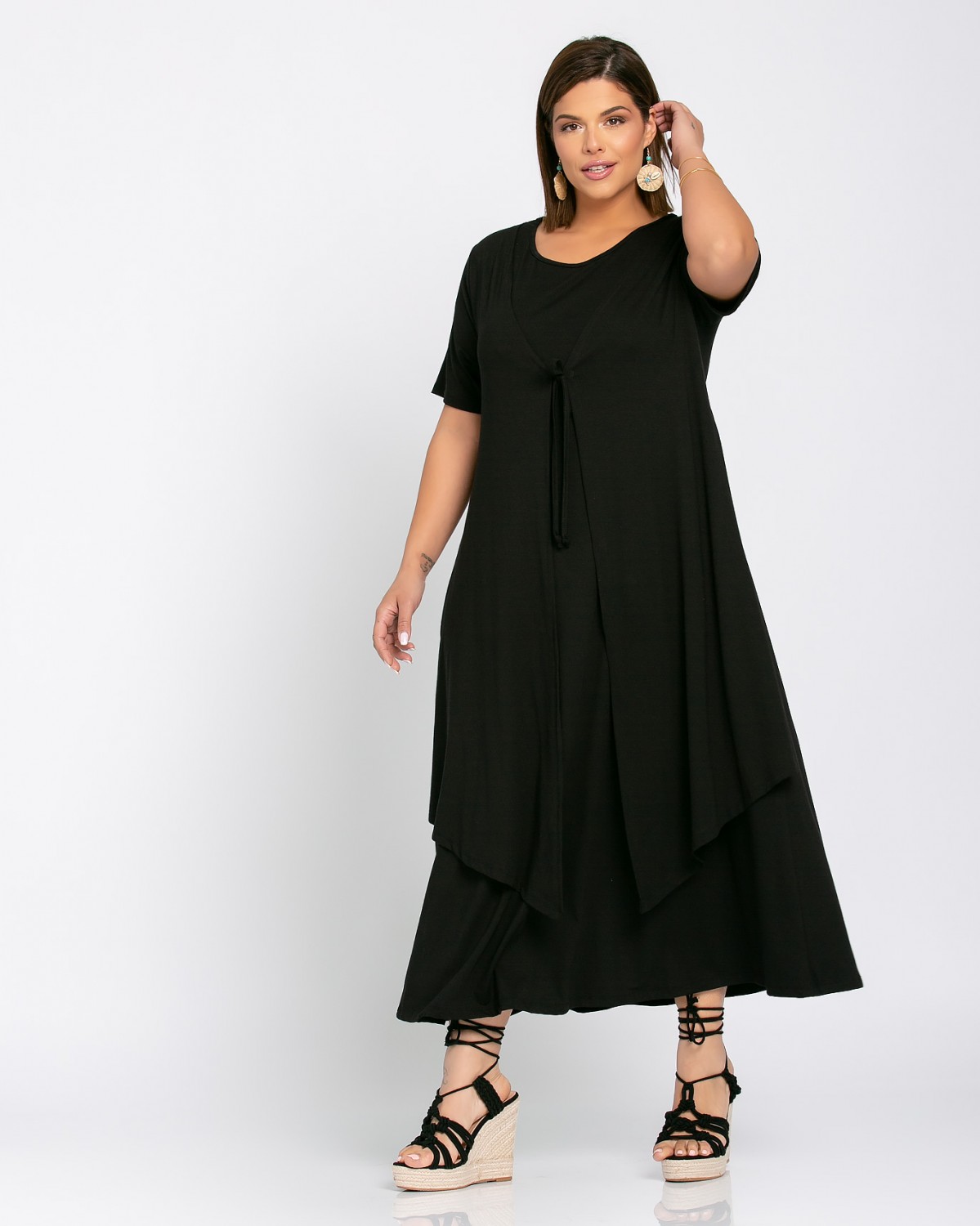 Morocco Dress, kolor czarny