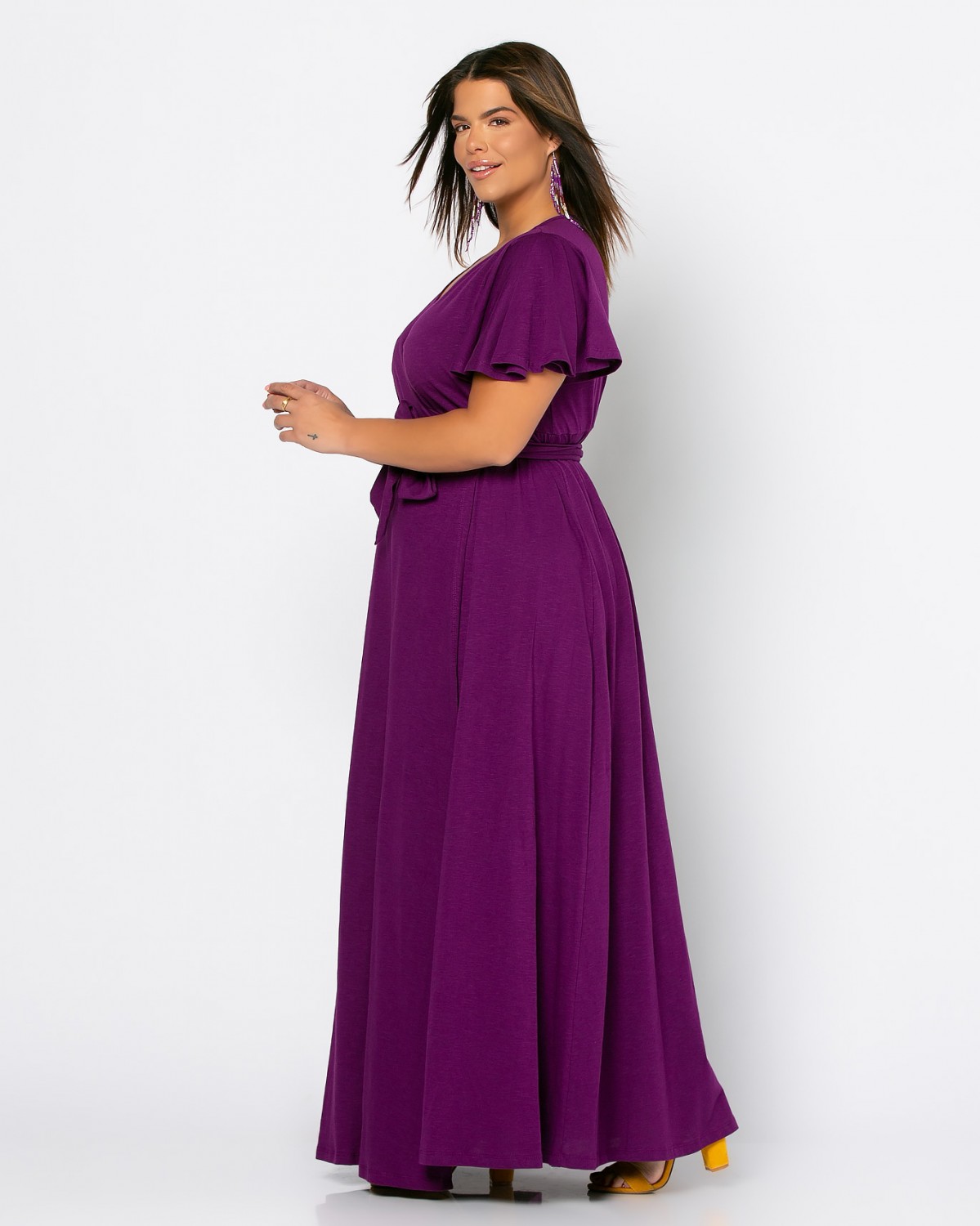 Nairobi Dress, kolor purpurowy
