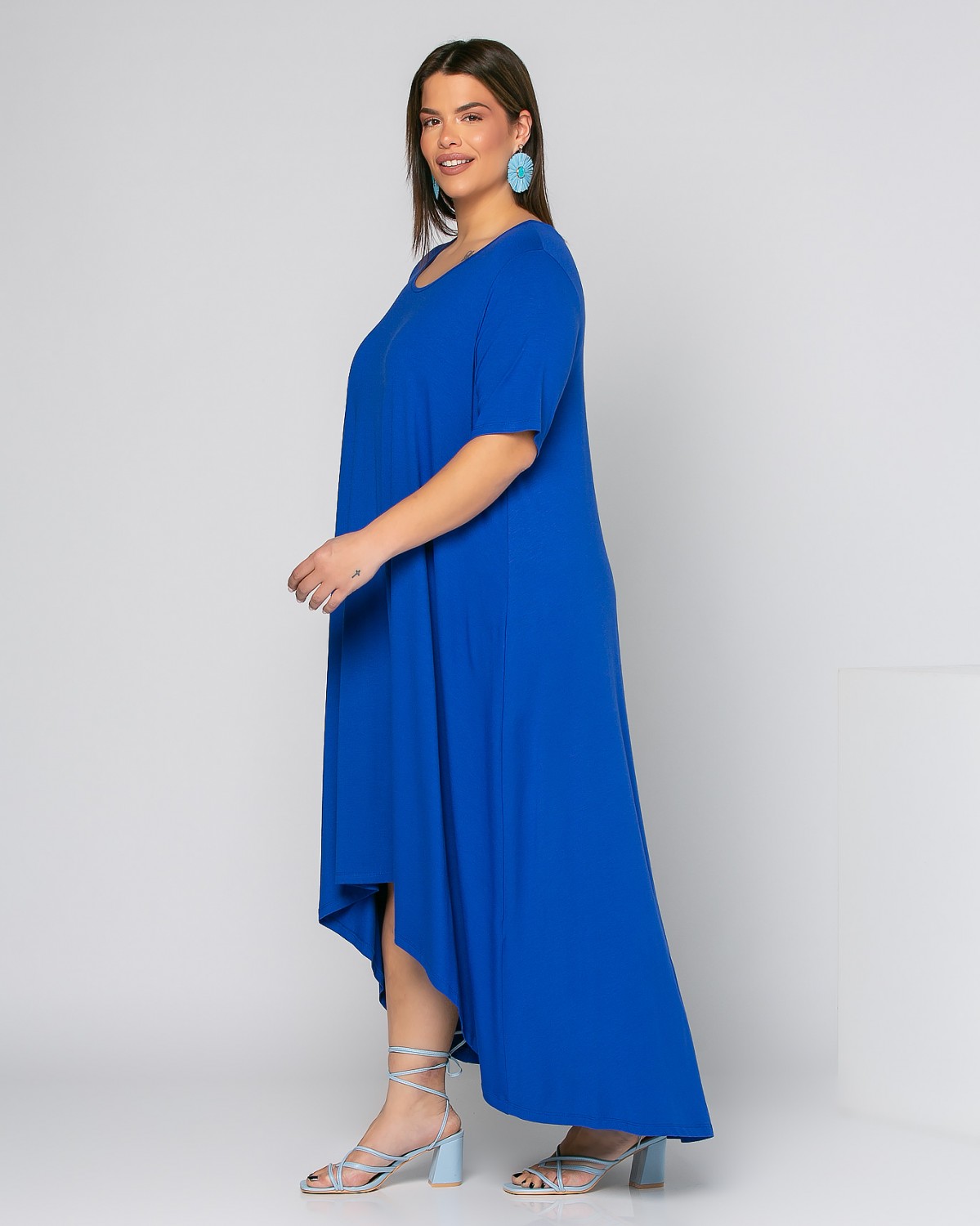 Torino Dress, kolor kobaltowy