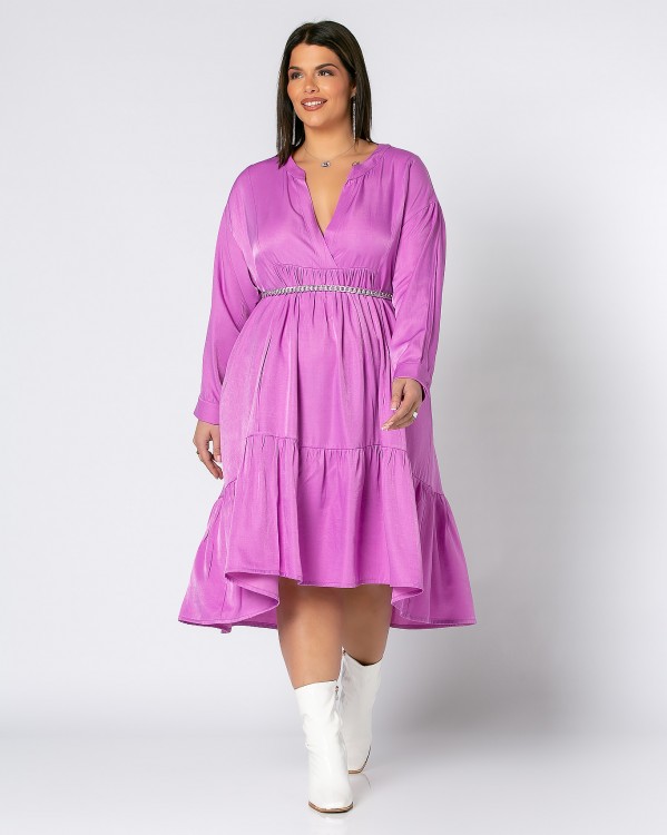 Los Angeles Dress, kolor Purple Pink