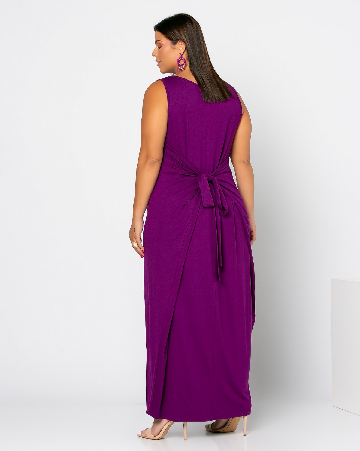 Atlanta Dress, kolor fioletowy