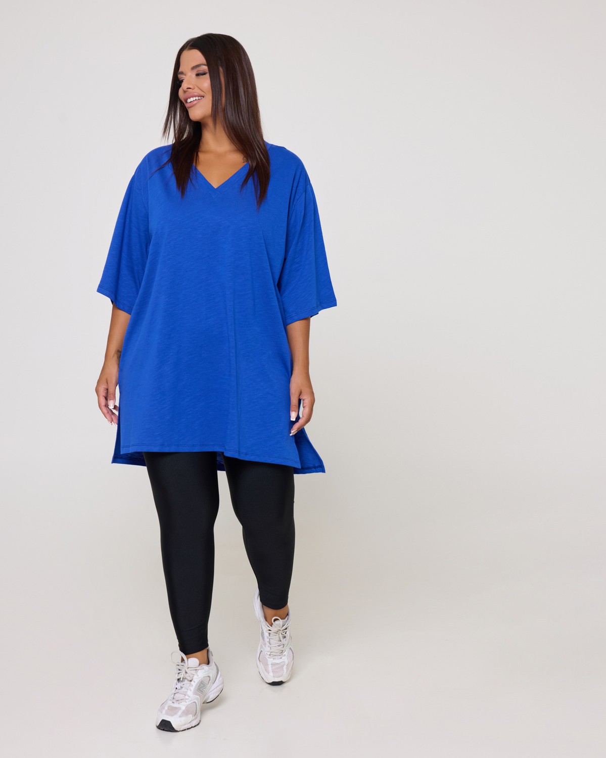 Τ-Shirt Βαμβακερό Oversized Ρουά