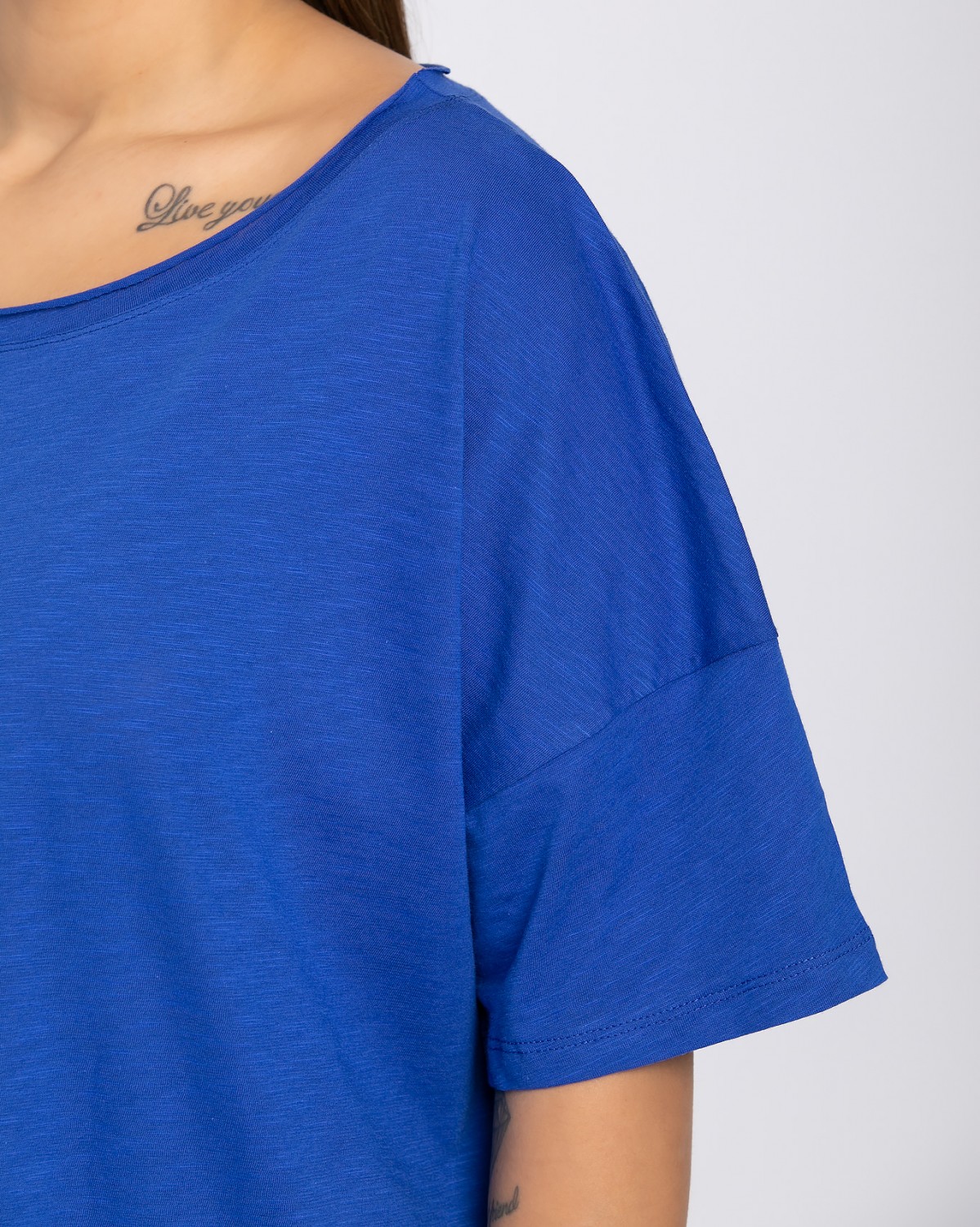 T-Shirt, kolor kobaltowy