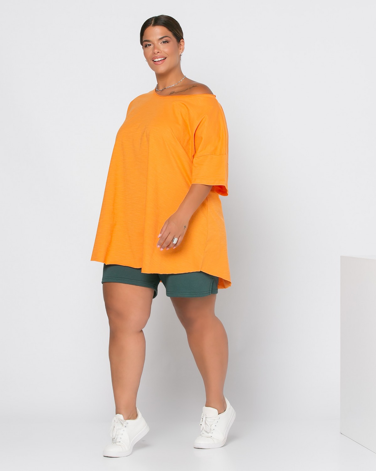 Τ-Shirt, kolor jasny pomarańczowy