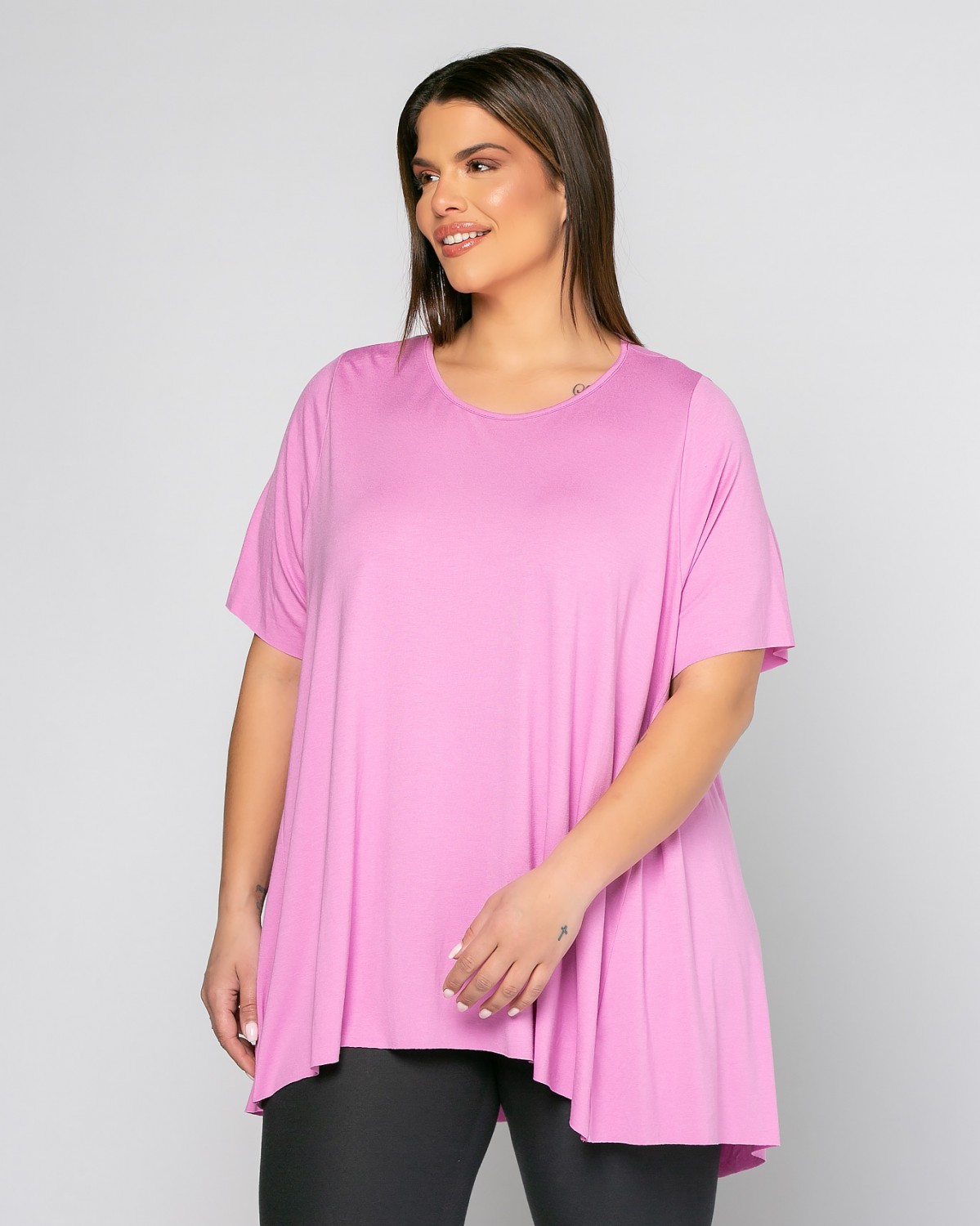 Custom Τ-Shirt, kolor purple pink