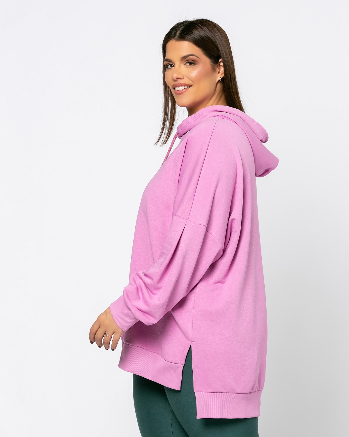 Μπλούζα φούτερ purple pink