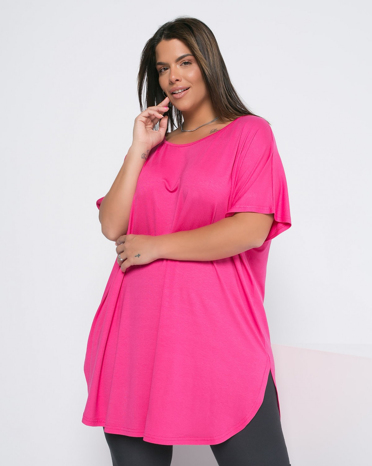 Elise Τ-Shirt, kolor hot pink