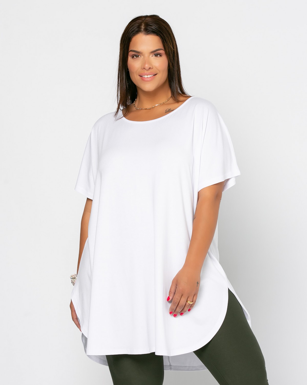 Elise Τ-Shirt, kolor biały