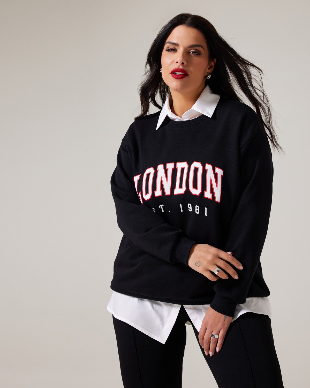 Φούτερ 'London' Μαύρο