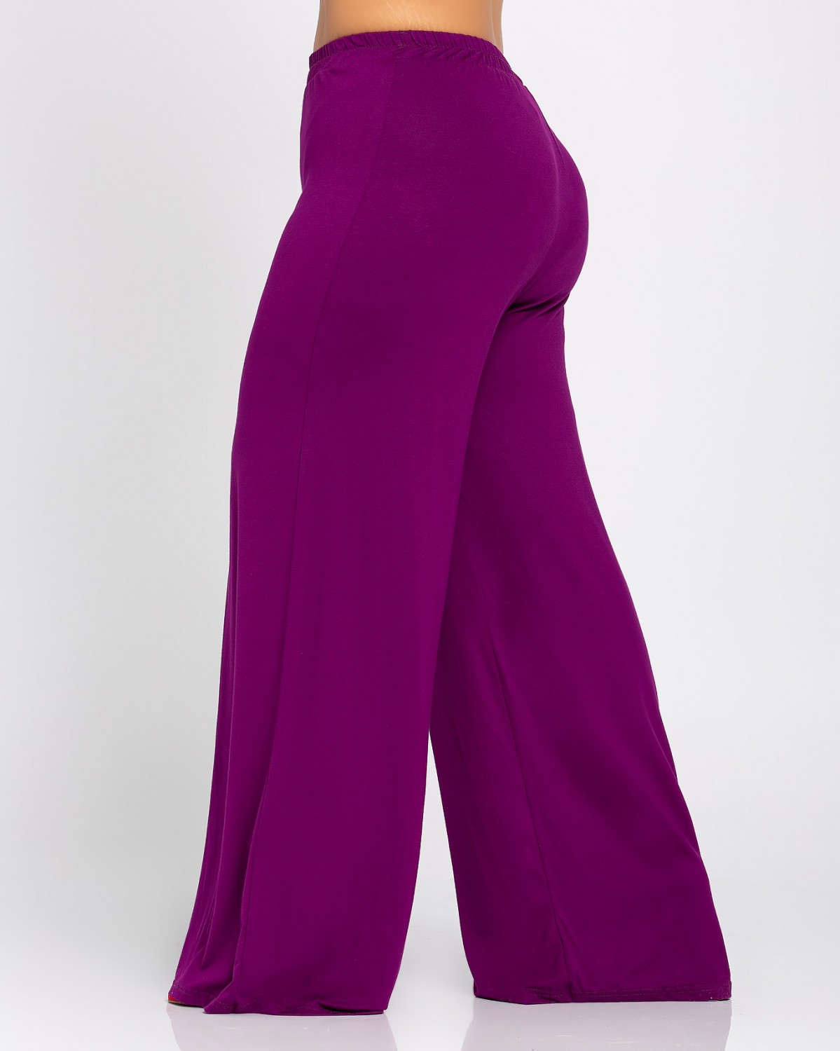 Komplet t-shirt i spodnie, kolor purpurowy