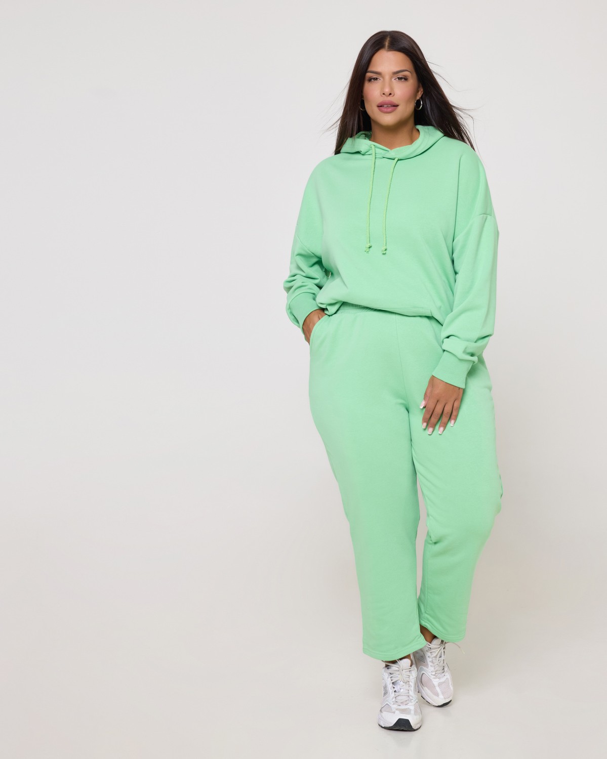 Παντελόνι Φόρμας Ίσιο Τελείωμα Apple Green