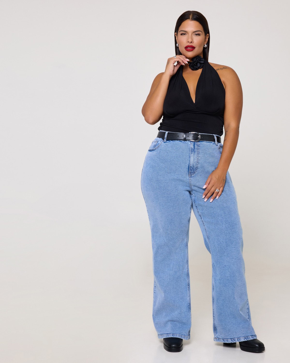 Flare Jean Ελαστικό Super Light Blue