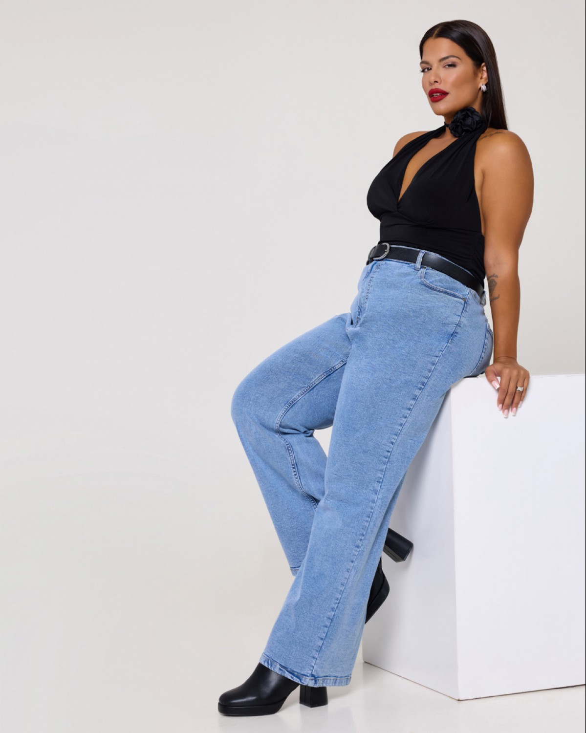 Flare Jean Ελαστικό Super Light Blue